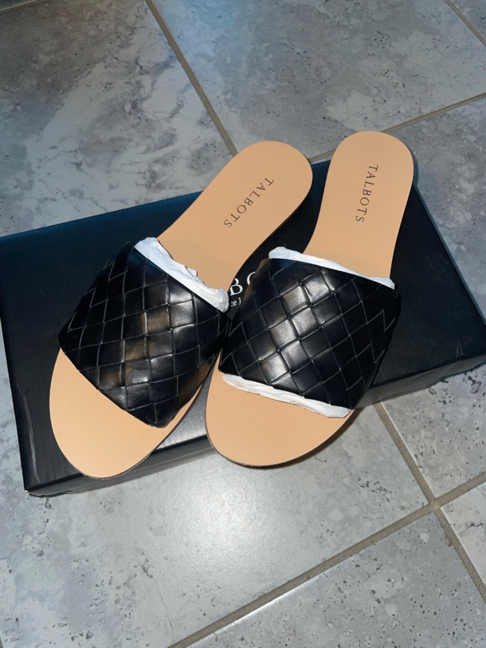 Talbots Black Hannah Woven